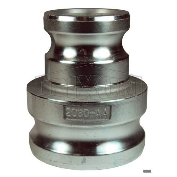 Dixon Type AA Cam and Groove Spool Adapter x Adapter, 4 in, Adapter